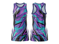 Custom Purple & Teal  Sublimated Basketball Dress – Teamwear