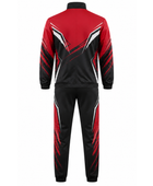 Custom Wrestling Warm-Up Set | Wholesale Wrestling Team Jacket and Pants | Red Black White | Apparels Bridge