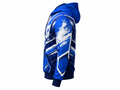 Custom Wrestling Hoodie | Wholesale Wrestling Team Hoodie | Blue White | Apparels Bridge