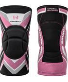 Custom Handball Knee Pads – Black Pink Team Gear for Wholesale Sports Buyers