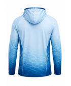 Custom Fishing Jersey – Blue Long-Sleeve Hoodie, Wholesale, Low MOQ, Bulk Sportswear
