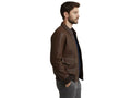 Men’s Brown Genuine Smooth Leather Flight Jacket Wholesale Custom Private Label Manufacturer