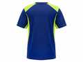 Custom Blue Lime Lacrosse Shooter Shirt – Wholesale Team Training Top