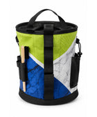 Bouldering Chalk Bucket – Custom Lime Blue Climbing Chalk Bag Wholesale