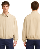 Custom Men’s Cropped Denim Beige Jacket B2B