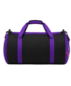 Custom Lacrosse Duffel Bag – Black Purple Wholesale Team Gear Bag