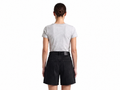 Wholesale Custom Black Denim Bermuda Shorts Manufacturer Private Label High Waist Shorts