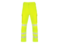 Railway Reflective Cargo Trousers Fluorescent Yellow | B2B Low MOQ Railway Workwear Manufacturer