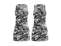 Custom Gray Camo Sublimated Basketball Dress – Teamwear