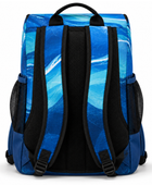 Custom Swim Mesh Backpack – Blue Black Wholesale Team Gear Bag