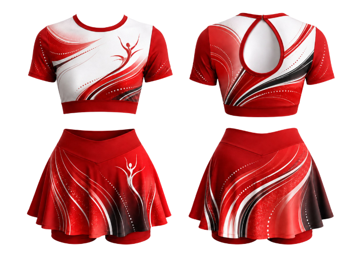 CROP TOP & SKIRT SET