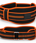 Custom Powerlifting Weightlifting Belt | Wholesale Strength Training Belt | Black Orange | Apparels Bridge