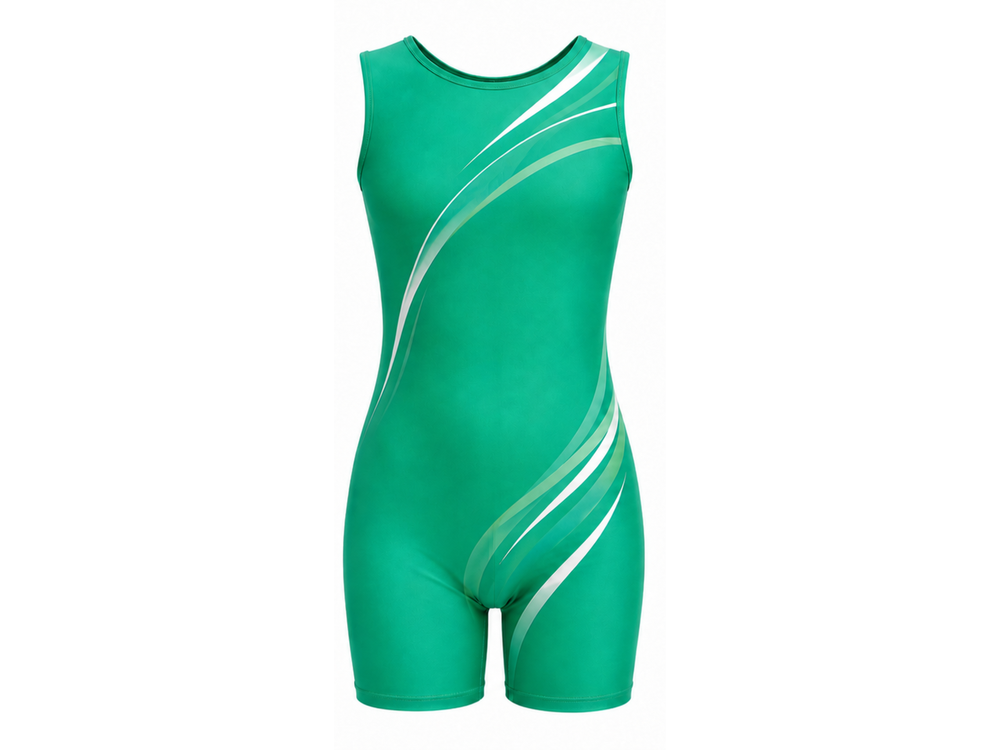 Custom Dance Leotard  B2B Wholesale Low MOQ Performance Dancewear front design preview