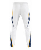 Custom White Cricket Trouser – Sublimated Slim Fit Team Pants for Wholesale Buyers
