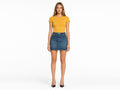 Custom Women’s Denim Mini Skirt for Private Label Brands