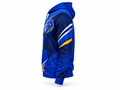 Custom Handball Hoodie – Blue White Warmup Teamwear for Wholesale Sports Buyers