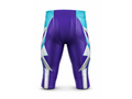 Custom Purple Turquoise American Football Shorts | Wholesale Teamwear Shorts