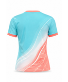 Custom Swimming Jersey Set – Coral/Teal, – Wholesale Bulk Swim Team Uniforms – Low MOQ