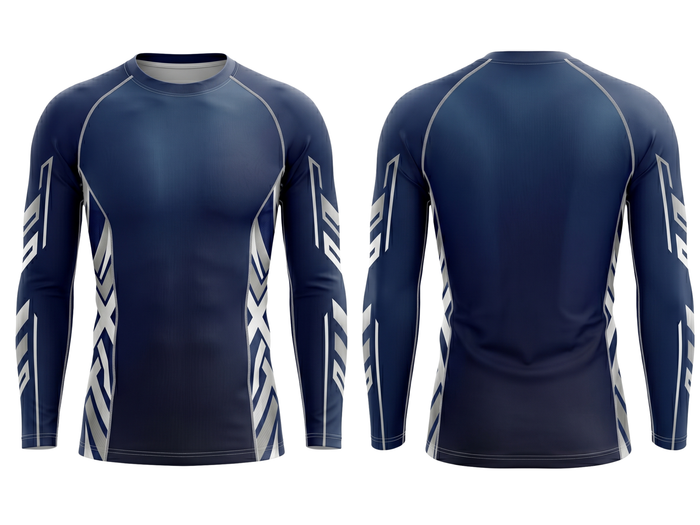 CUSTOM LONG-SLEEVE MMA RASH GUARD