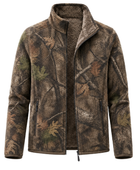 Fleece Hunting Jacket – Brown Camouflage | B2B Low MOQ