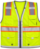 Reflective Utility Vest – Fluorescent Green | B2B Low MOQ