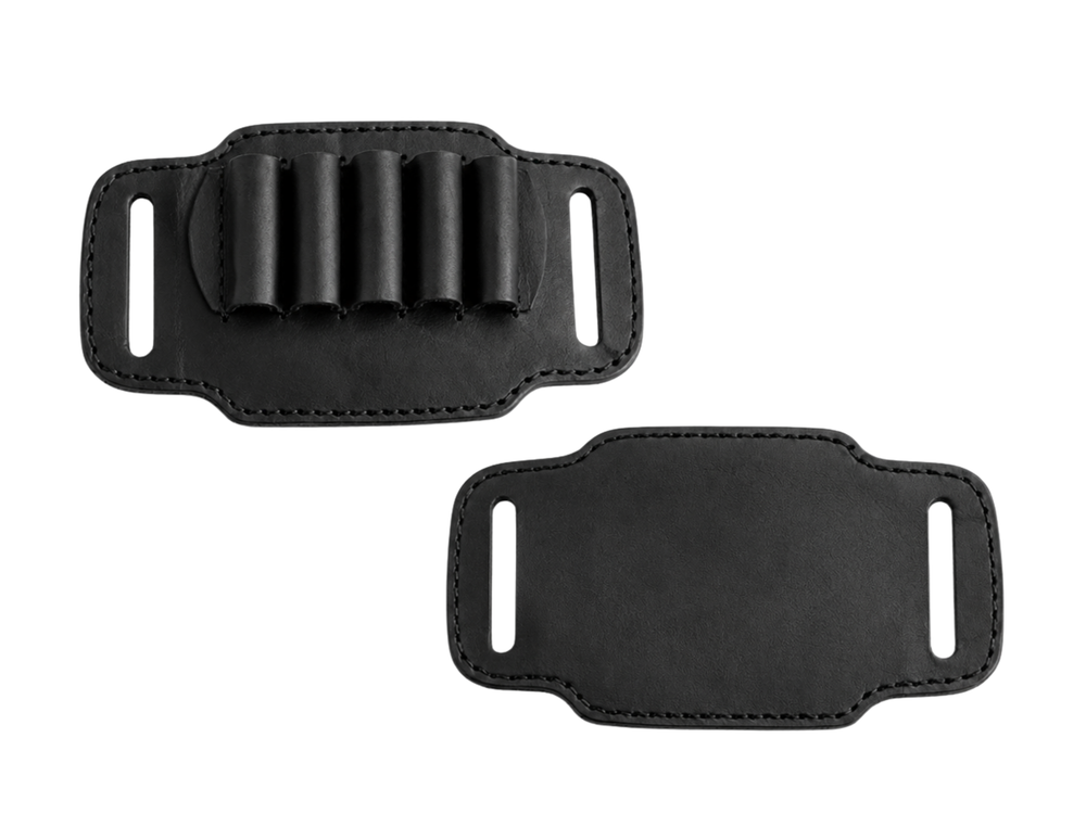 Hunting Ammo Belt Slide – Black | B2B Low MOQ front design preview