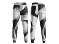 Black, White & Gray Custom Basketball Sublimated Bottoms