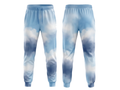 Sky Blue, White & Navy Custom Basketball Sublimated Bottoms