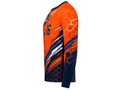 Custom Handball Goalkeeper Jersey – Orange Navy Long Sleeve Teamwear for Wholesale Buyers