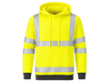 Construction Reflective Hooded Sweatshirt Fluorescent Yellow B2B Manufacturer