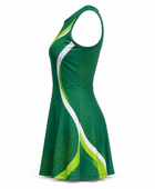Women’s Padel Dress – Custom Green Lime Club Teamwear Wholesale