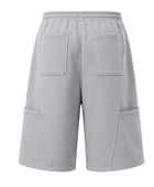 Custom Winter Grey Baggy Sweat Wear Shorts B2B