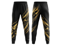 Black & Gold Custom Basketball Sublimated Bottoms