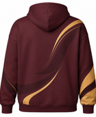Custom Maroon Gold Disc Golf Hoodie – Wholesale Team Apparel