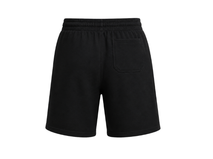 Custom Black DTG Winter Sweatwear Shorts B2B