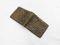 Custom Crocodile Embossed Leather Bifold Wallet Set Wholesale Promotional Corporate Gift Manufacturer