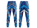 Royal Blue, Navy & White Custom Basketball Sublimated Bottoms