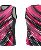 Custom Pink Black Sublimated Basketball Jersey | Wholesale Basketball Jersey Manufacturer