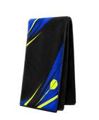 Custom Black Blue Dart Tournament Towel – Wholesale Club Accessory