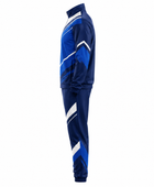 Custom Blue Teqball Warm-Up Set Wholesale Team Tracksuit
