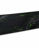Custom Esports Mouse Pad | Wholesale Gaming Desk Mat | Black Green | Apparels Bridge