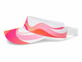 Custom Pink Tennis Visor Cap Orange White Team Sports Visor for Wholesale