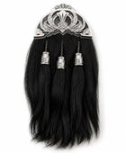 Horsehair Dress Sporran Black with Openwork Silver Cantle | B2B Low MOQ