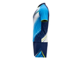 Custom Table Tennis Warm Up Set – Navy Cyan Ping Pong Teamwear for Wholesale Buyers