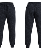 Custom Black Acid Wash Jogger Pants B2B