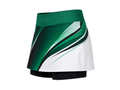 Women’s Squash Skort – Green White Custom Teamwear