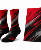 Custom Red Squash Socks & Towel Set – Wholesale Team Accessories