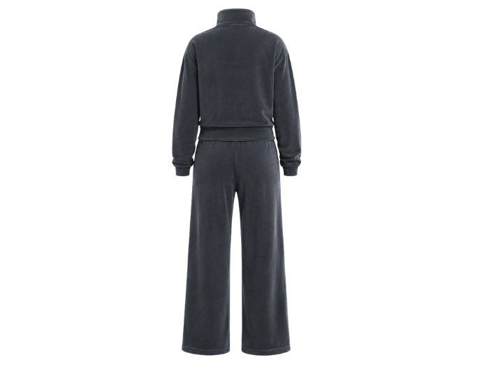 Custom Acid Wash Zip Up Charcoal Black Tracksuit B2B