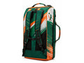 Custom Track & Field Wheeled Kit Bag | Wholesale Trolley Equipment Bag | Green Orange | Apparels Bridge