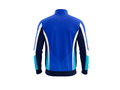 Custom Blue Volleyball Warm Up Jacket  Wholesale Team Training Jacket